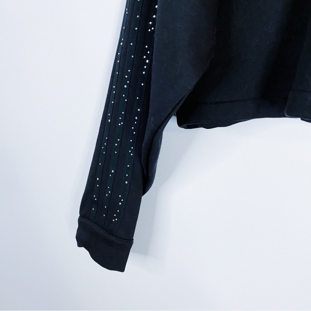 Adidas - Rhinestone Embellished Crop Jacket - Picture 3 of 5